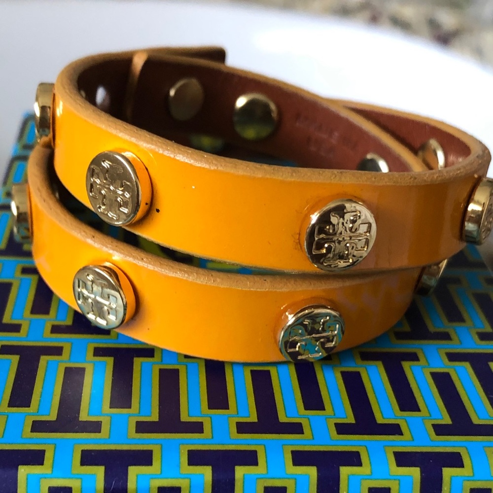 Tory Burch leather bracelet